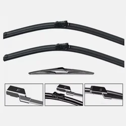 Front Rear Wiper Blades For Citroen C4 Grand Picasso / C4 Picasso MK1 2008-2013 Windshield Windscreen 32