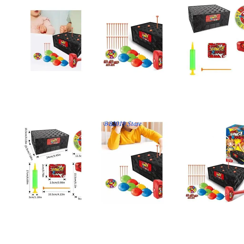 Q0KB Funny and Interaction with Interactive Desktop Balloon Game for Playdates Rainy Days and Carnival Relaxation