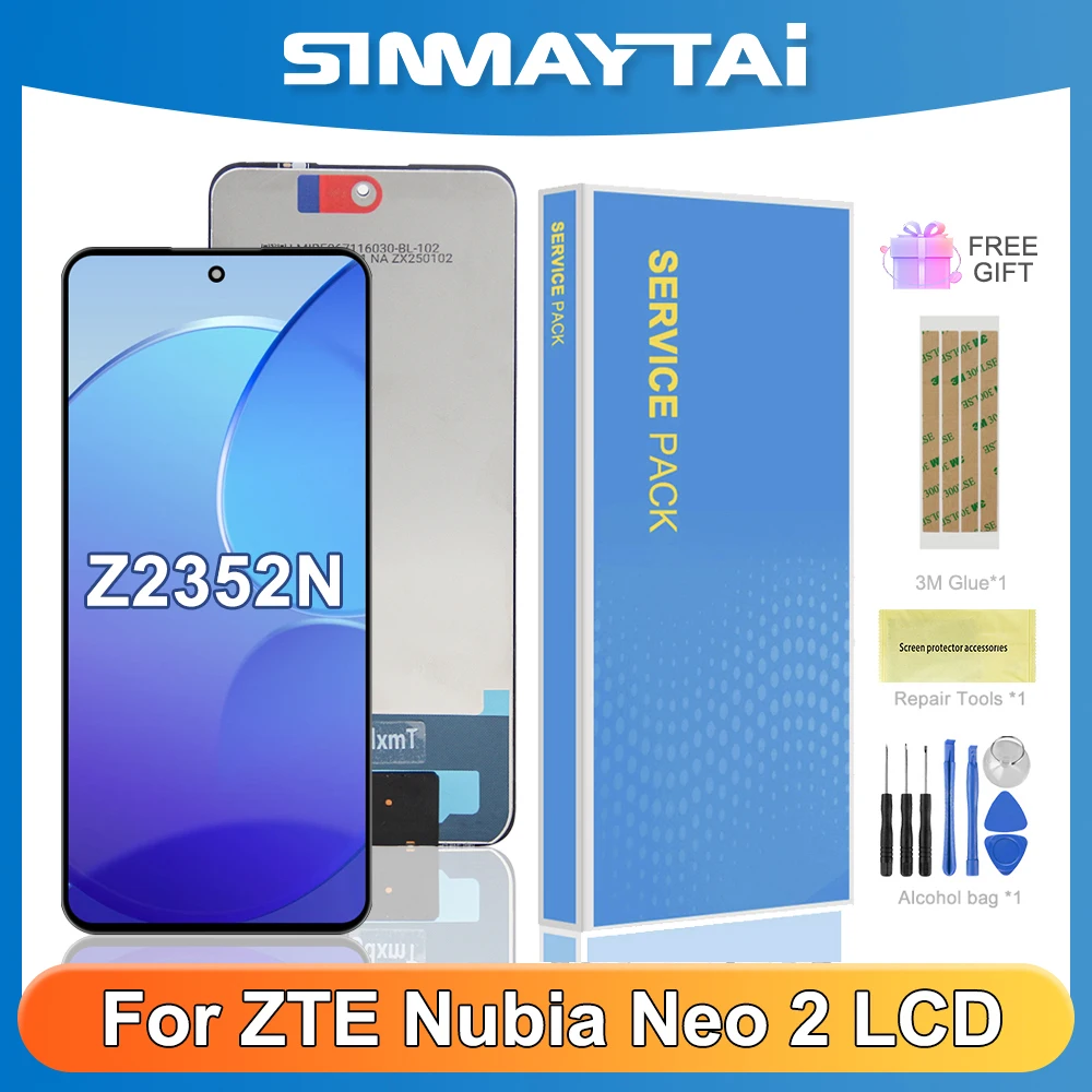 OEM For ZTE nubia Neo 2 5G 6.72''LCD Display Touch Screen