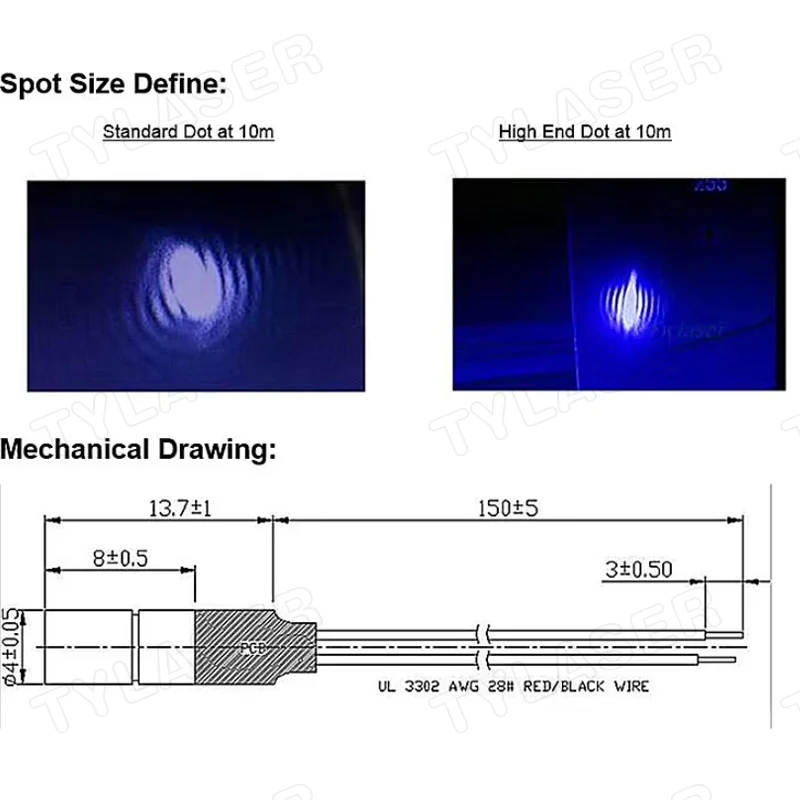 حجم صغير IR وحدة ليزر نقطة D4X13.7mm 850nm 1mw 5mw البصر النحاس رئيس الصناعية الصف APC سائق للنقش بالليزر DIY بها بنفسك