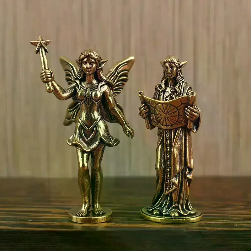 /PFU/Princess Figure Home Decor Ornament Retro Desktop Decoration Craft Fairy Prophet Ornament Fairy