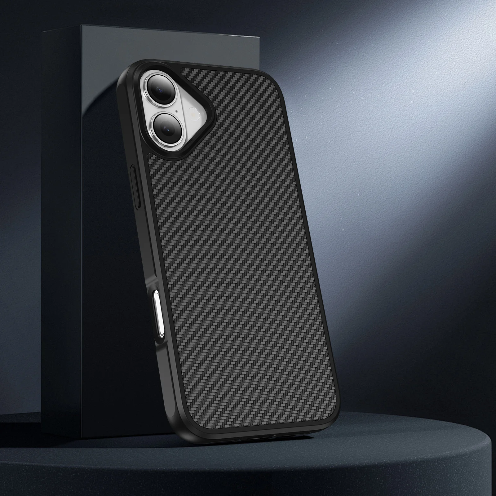 

slim Carbon Fiber Cell Phone Cover Case for Iphone 17 Air 15 16 Plus 14 Pro Max 13 Iphone17 Iphone15 Iphone16 Fitted Cases