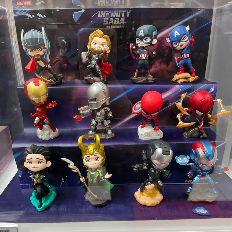 

Marvel Original Infinite Legend Series Blind Box Toy Caixas Caja Ciega Kawaii Doll Action Figure Collectible Model Model Mystery