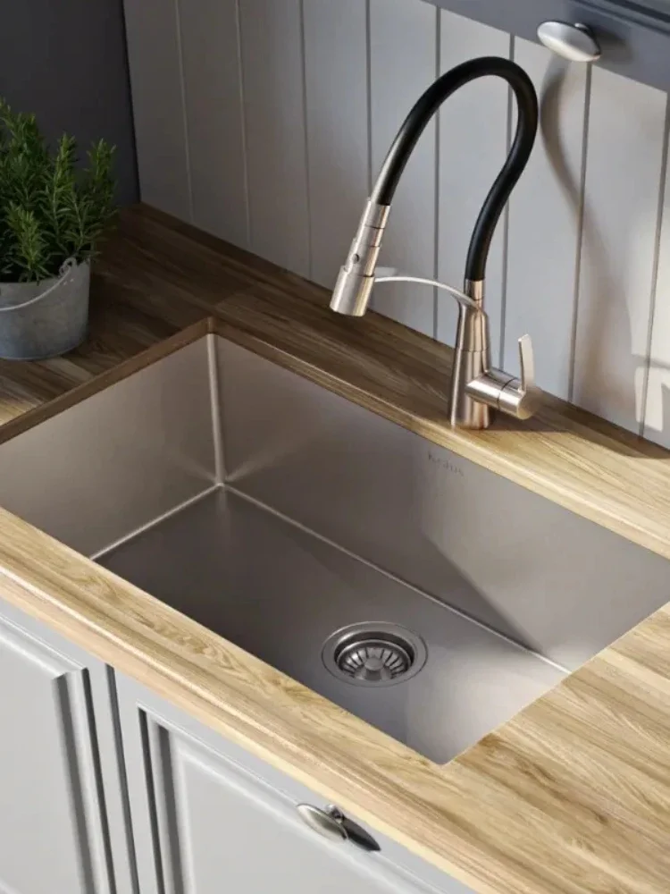 28-inch 16-specification single bowl stainless steel kitchen sink