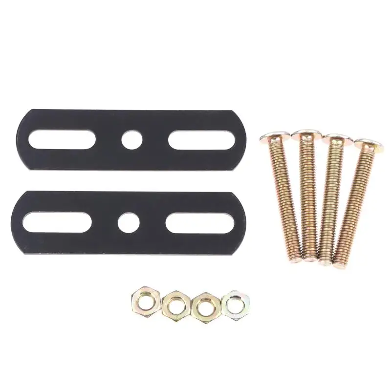 

● 2Sets Flat Support Bracket Repair Joint Board Bed Frame Fixing Connector Straight Bracket For Home Improvement