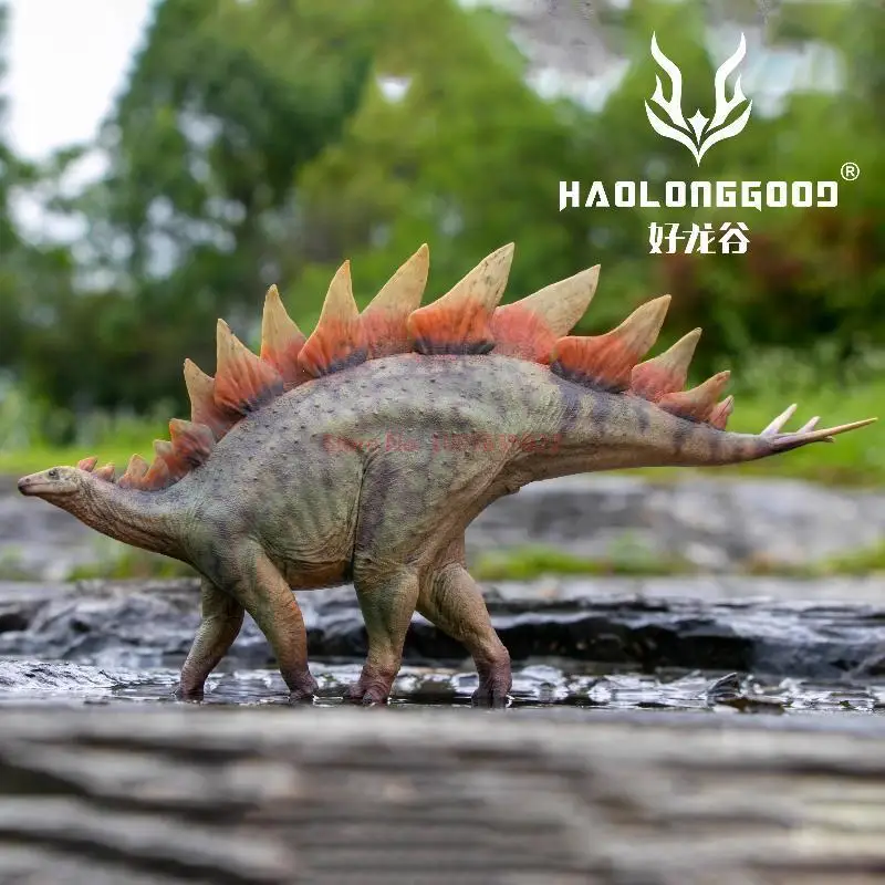 재고 Grtoys Good Dragon Valley Stegosaurus 모델 공룡 피규어 1:35, 과학적인 복원 공룡 모델 장난감 선물