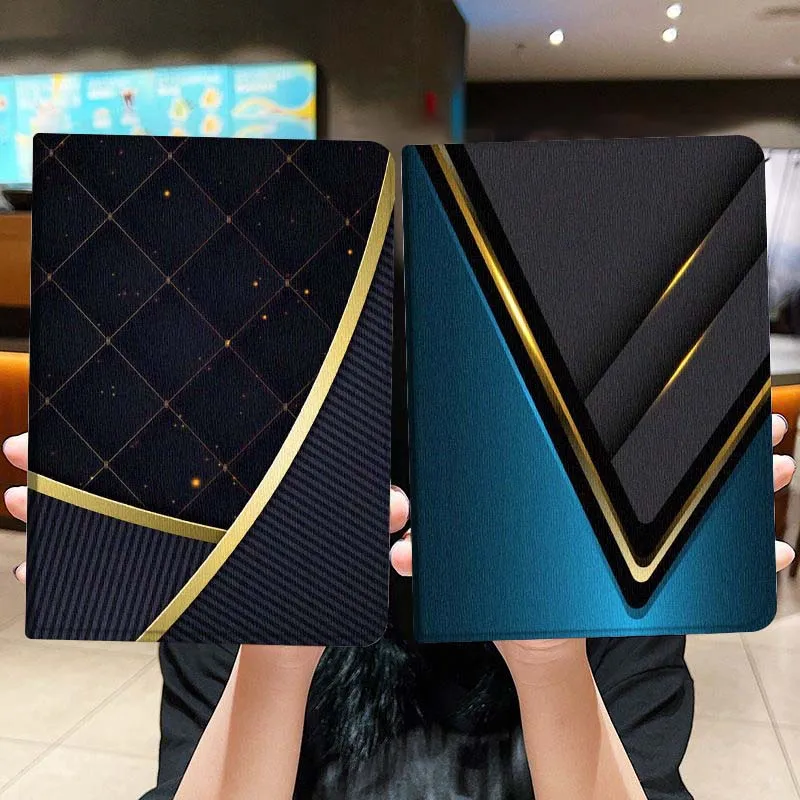 

Starry Grid Dark Cool Gift For Honor Pad 8 V8 9 GT MagicPad 13 3 2 Tab MatePad Pro Air 12 X 12.6 Foldable Tablet Case