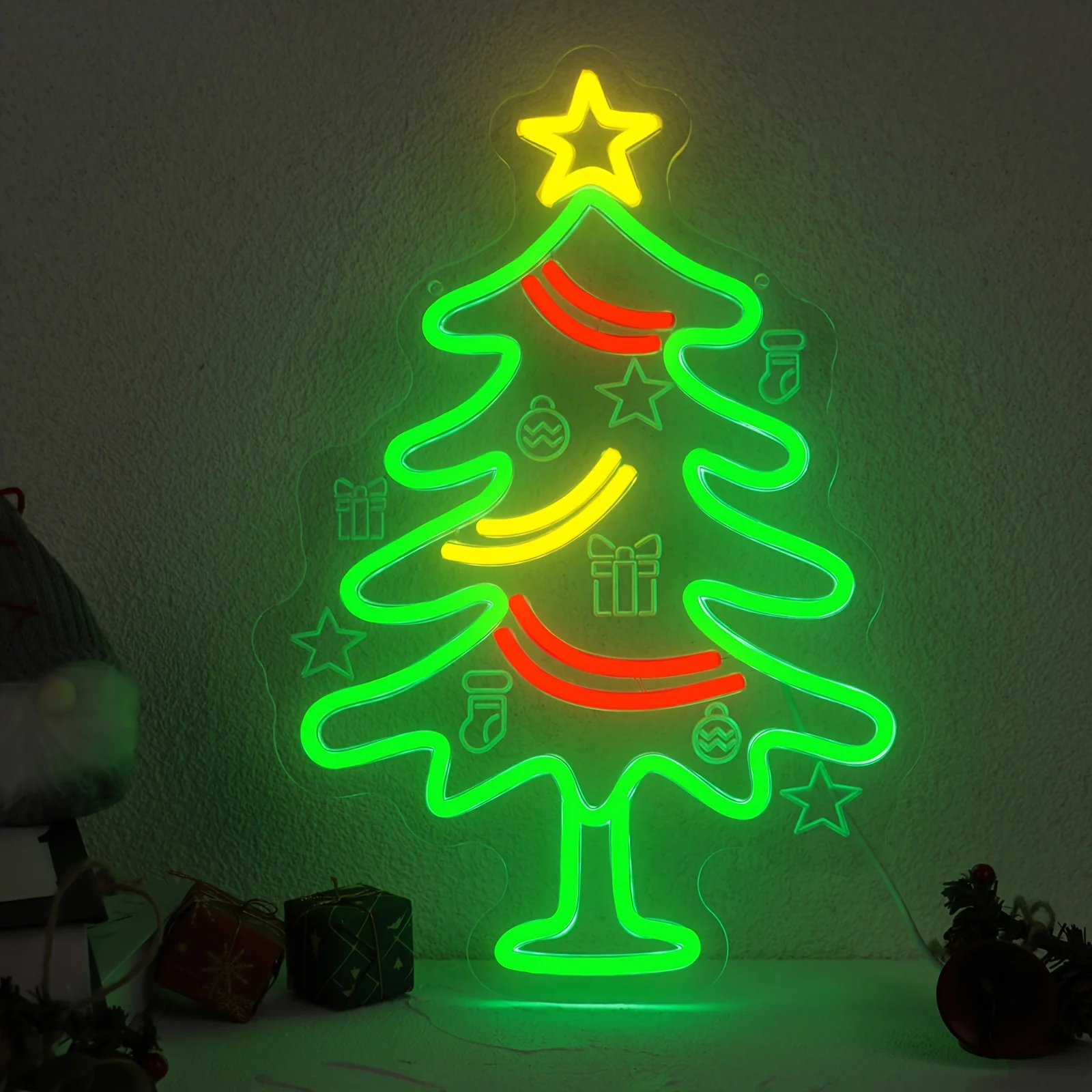 Arvore De Natal DE Led Para Parede: A Escolha Perfeita Para Um Dezembro Iluminado e Sem Bagunça