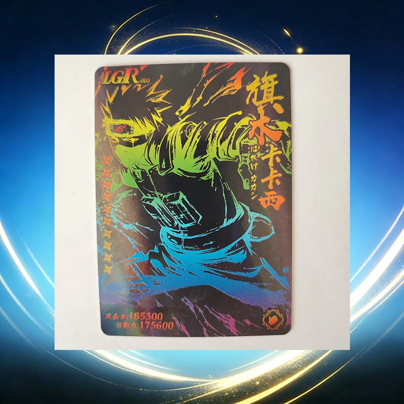 Anime Naruto LGR HR LR Card Haruno Sakura Hyuga Hinata Uchiha Sasuke Uzumaki Naruto Hatake Kakashi Uchiha Madara Collection Card