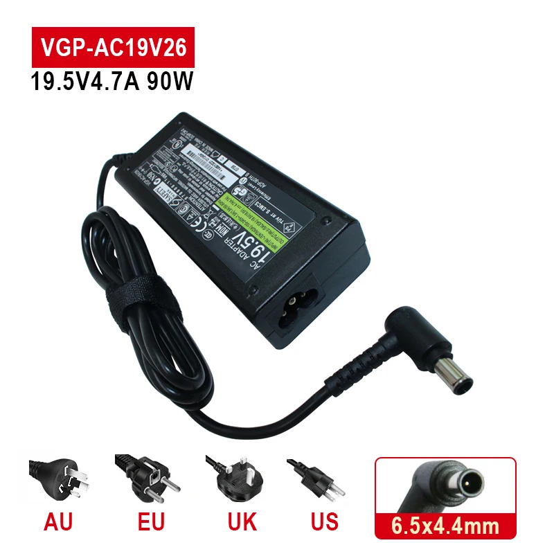 

19.5V4.7A 90W AC Adapter for SONY VGP-AC19V23 VGP-AC19V26 VGP-AC19V24 VGP-AC19V25 VGP-AC19V20 VGP-AC19V27