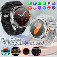 New Samsung Galaxy Watch Ultra New GPS Tracking Smart Watch Men Amoled Screen Heart Rate Bluetooth Call IP68 Sports Smart Watch