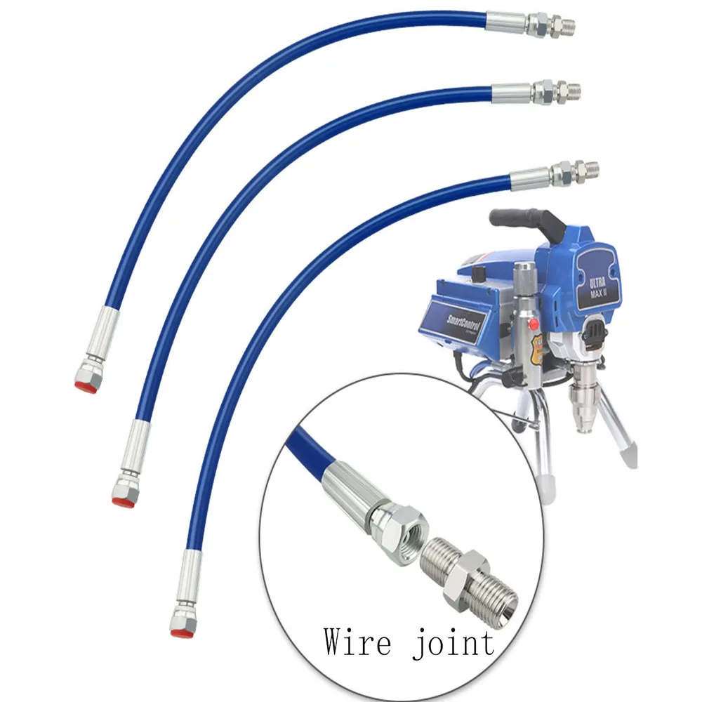 Manguera de conexión sin aire, máquina de pulverización sin aire, PISTOLA DE PULVERIZACIÓN, tubería de alta presión de 7250PSI, 1/4