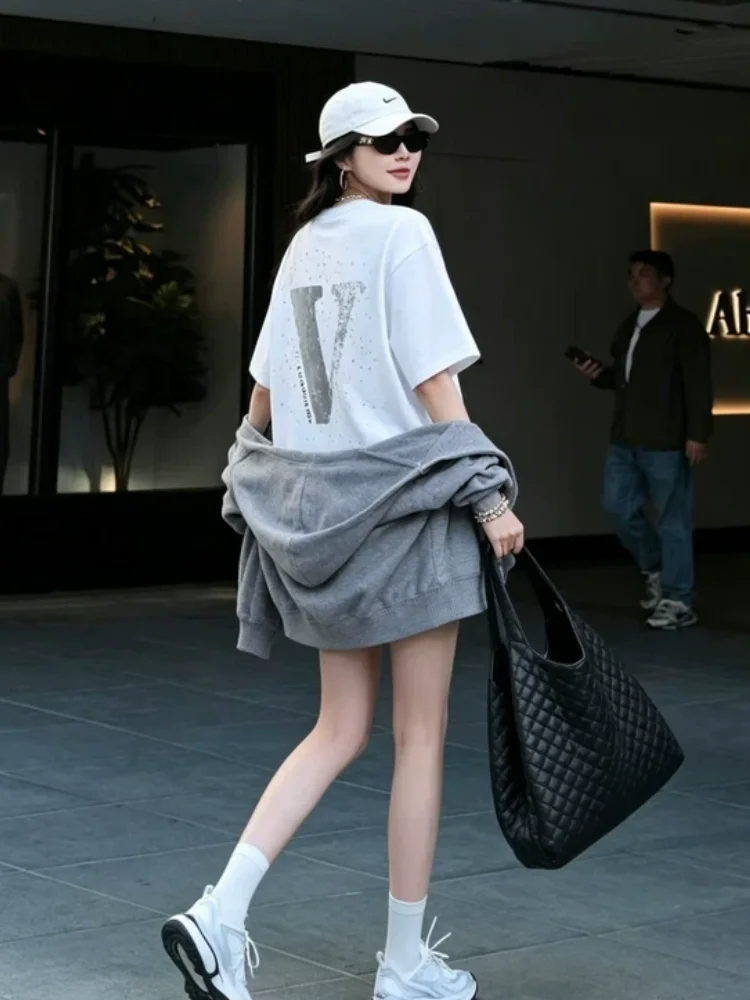 FOG X 11EZAT Unisex Crewneck Short-Sleeve T-Shirt Streetwear Spring/Summer 2026 Graphic Top with Letter 