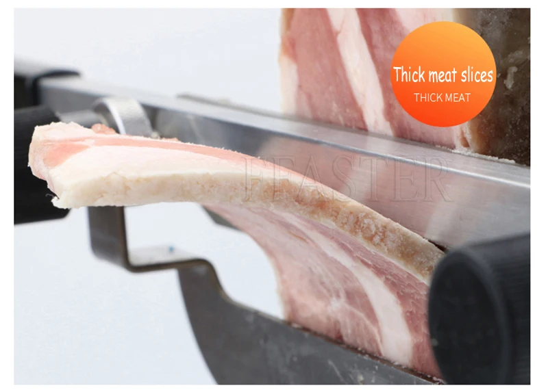 

Commercial Household Manual Lamb Beef Slicer Meatloaf Frozen Meat Cutting Machine Vegetable Mutton Rolls hand Mincer Cutter