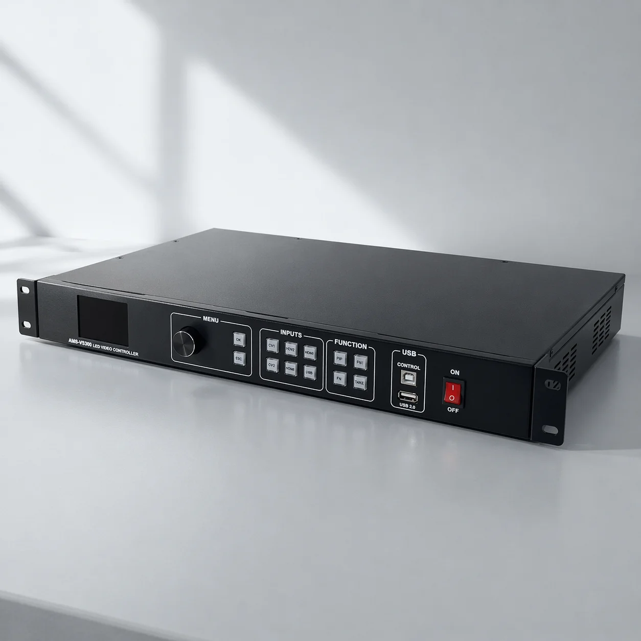 

Контроллер LED-видеоэкранов VS300 с отправляющей картой LED MSD600, аналогичный Novastar V960, для видеопроцессора LED-панелей и видеостен