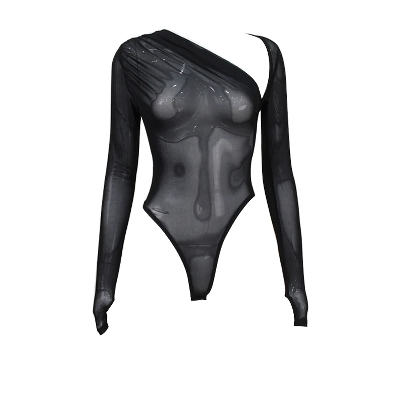 ชุดจั๊มสูทขายาวเซ็กซี่ ดีไซน์ทันสมัย เอวสูง แฟชั่นอเนกประสงค์สำหรับผู้หญิง