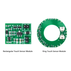 Moduł świetlny LED z czujkiem dotykowym DC11.5-12.5V 5-24V świecący stół rzeczny nieskończona seria czujników 0-20MM płyta sterownicza