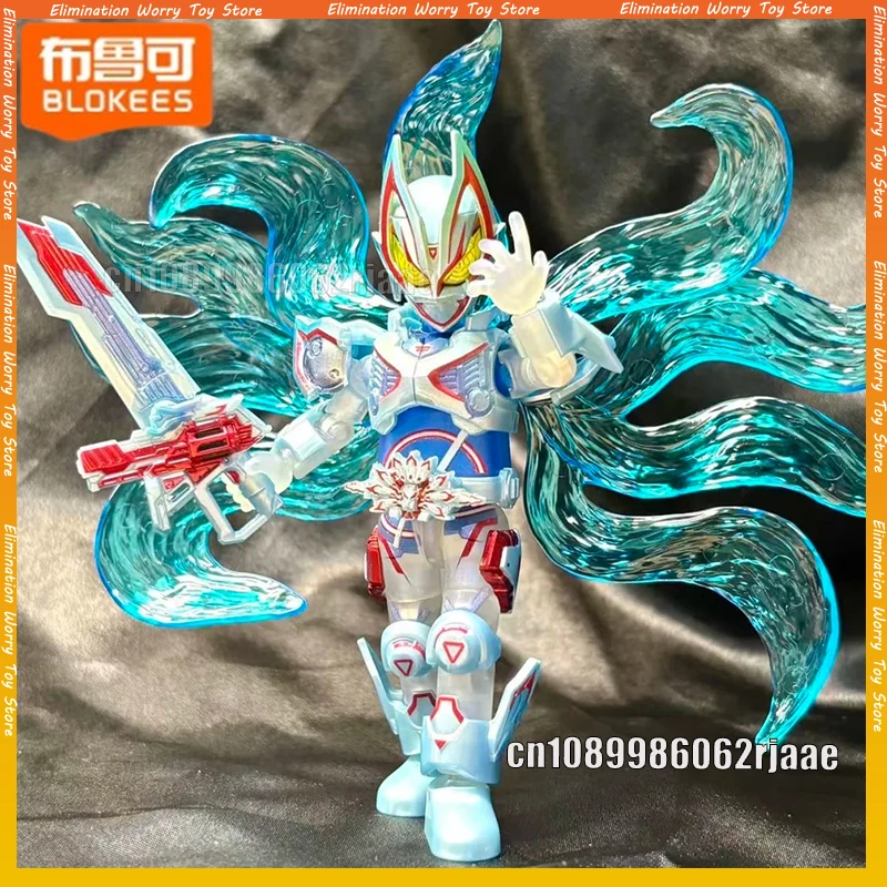 

Original New Blokees Kamen Rider Blind Box Stars Edition Series 6 Galaxy Version Creation Myth Geats Kuuga Mystery Box Toy Gifts