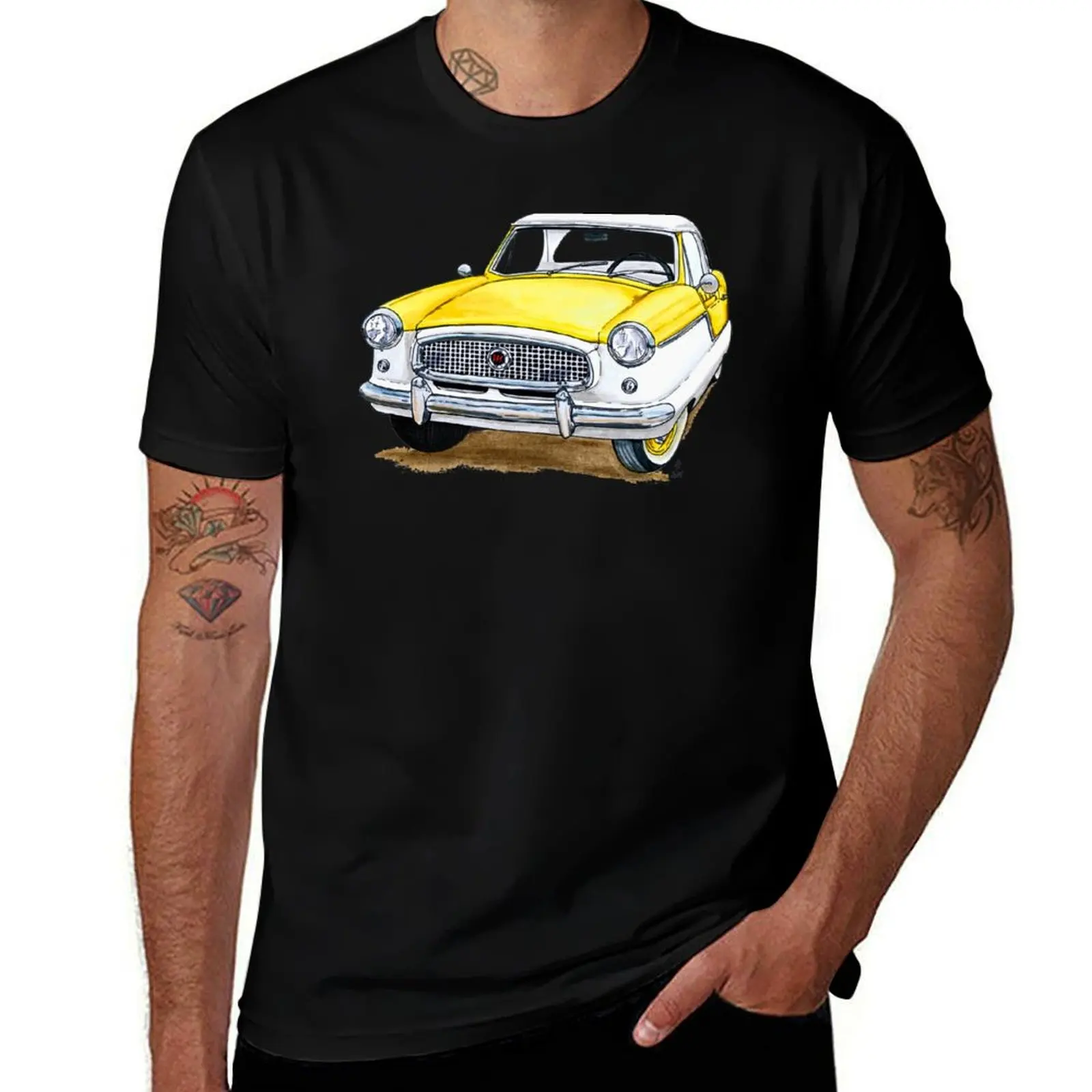 

Nash Metropolitan - Yellow T-Shirt anime tshirt men t shirt cotton 100% man tshirt T-shirt