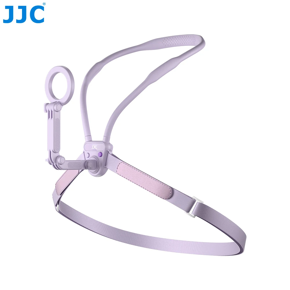 Dudukan Leher Magnetik untuk Ponsel Pintar/Kamera Aksi Dudukan Leher Rilis Cepat untuk DJI Action 5 4 Go Pro Hero 13 12 Insta360 Ace Pro