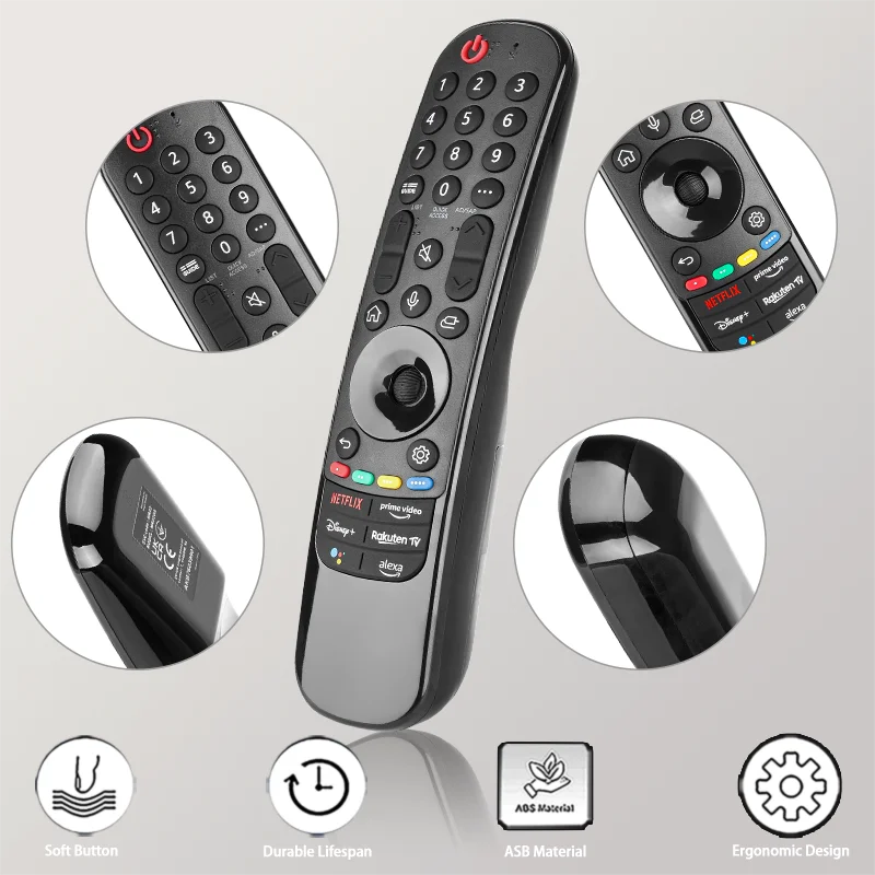 MR22GA AKB76039901 For LG Remote Control Compatible With LG TV 43UQ7590PUB 43UQ7590PUK 43UQ8000AUB 86QNED80AQA 86QNED80UQA