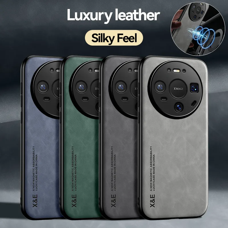 Funda de cuero para Huawei Mate 60 70 80 Pro Max, funda magnética para teléfono para Huawei Mate 70, protección a prueba de golpes, Coque