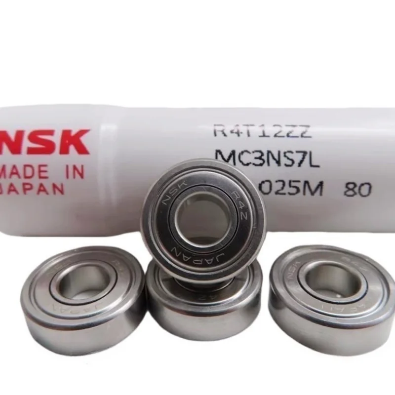 Miniature Deep Groove Ball Bearings, NSK High Speed Bearing, R4ZZ, 6.35X15.875X4.978mm, R-4HH, Original Japan, 20Pcs