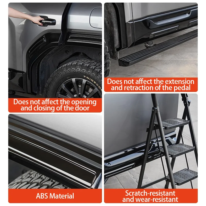 BYD Leopard 5 Wide-Body Gloss Black Fender Flares