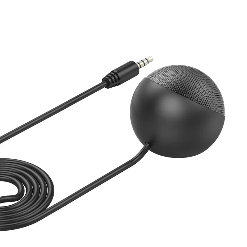 3.5 Port Desktop Microphone 360° Computer Video Gaming Desktop Pickup USB Intercom Microphone For QQYY Live Broadcast