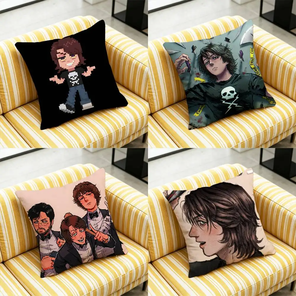 For Evan Myers HABIT EverymanHYBRID EMH Throw Pillow Cover Case Custom Decorative Pillowcase Accent Cushion Covers Sofa