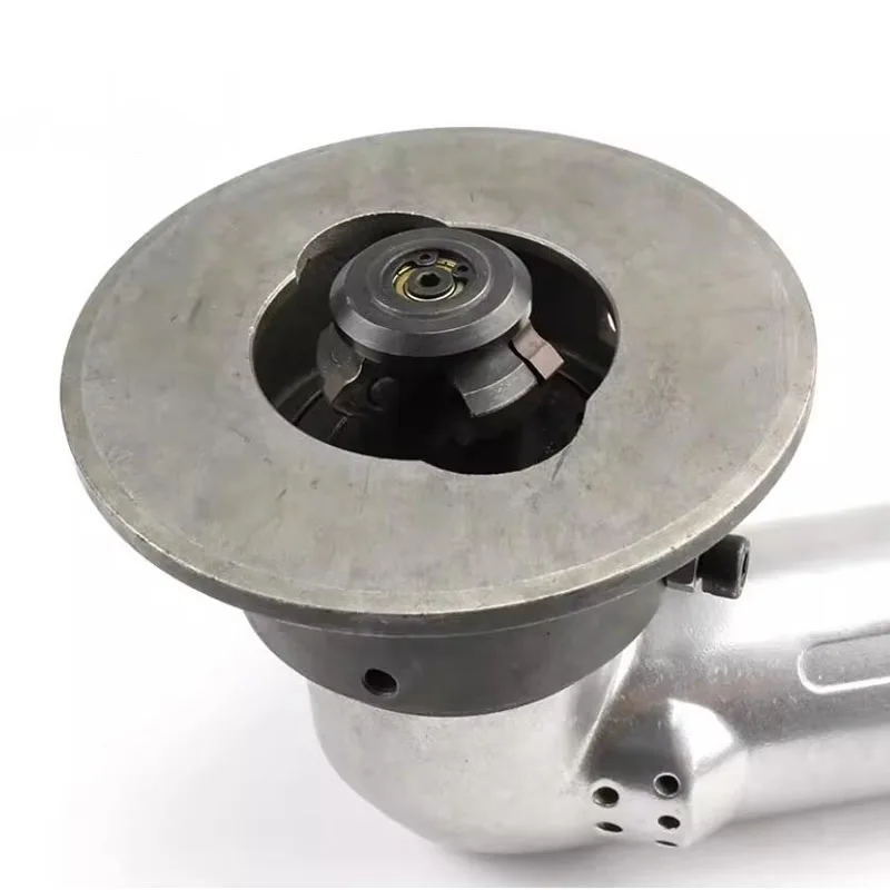 Portable Pneumatic Beveling Machine for Metal Plates - 3-Blade R3 & C Beveling Tool, for Shipyards and Bridge Construction