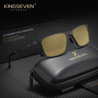 KINGSEVEN Fashion Causal Male Sunglasses Men Women Rectangular Classical Protective Glasses UV400 Polarized Driving Eyeglasses