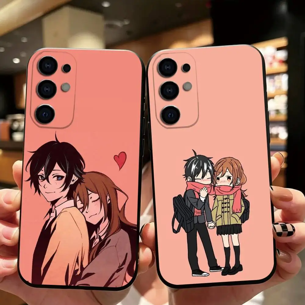 Anime Horimiya Phone Case For Samsung S26,S25,S24,S23,S22,S21,S30,Ultra,Plus,Fe,Soft Silicone Black Cover Gift