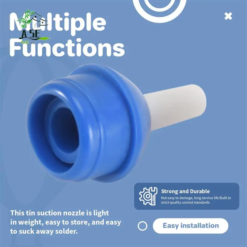 

A05E-4PCS Desoldering Nozzle High Temperature Resistant Nozzle Solder Sucker Hand Tool Desoldering Pump Replacement Tip