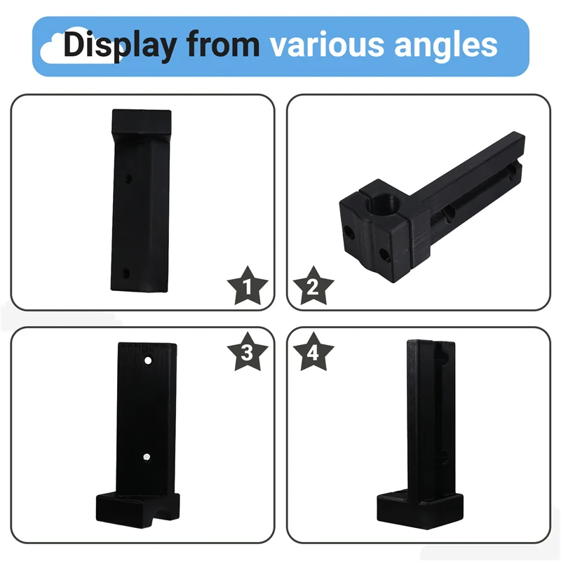 A47F-For Playseat Challenge Chair G25 G27 G29 G920 ناقل الحركة دعم جبل قوس ناقل الحركة جبل الجانب الأيسر #2