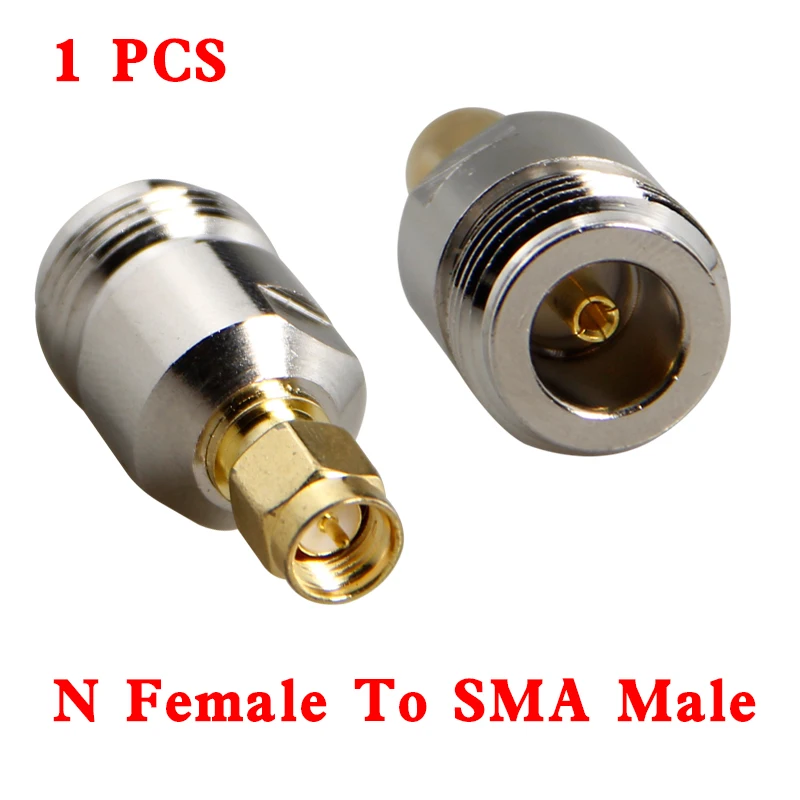 

L16 N Male Female To Sma Male Female Straight Connector SMA To N Male Female Test Converter Brass Nickel Plated