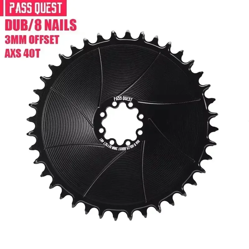 PASS QUEST 3 ミリメートルオフセット 8 ボルトロードバイクナロー