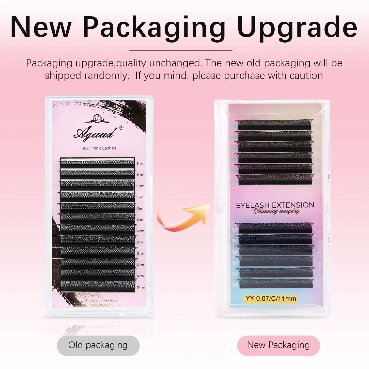 رموش AGUUD Brown W على شكل رموش 4D 5D ثلاثية الأبعاد رموش البرسيم الجنية مسبقة الصنع مراوح بلوم ملحقات رموش ناعمة بنية YY على شكل رموش #6