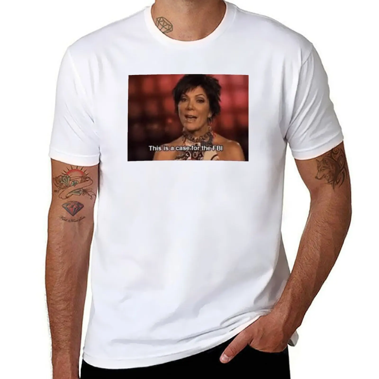 

this is a case for the fbi T-Shirt essential t shirt cotton t shirts man 100% T-Shirt