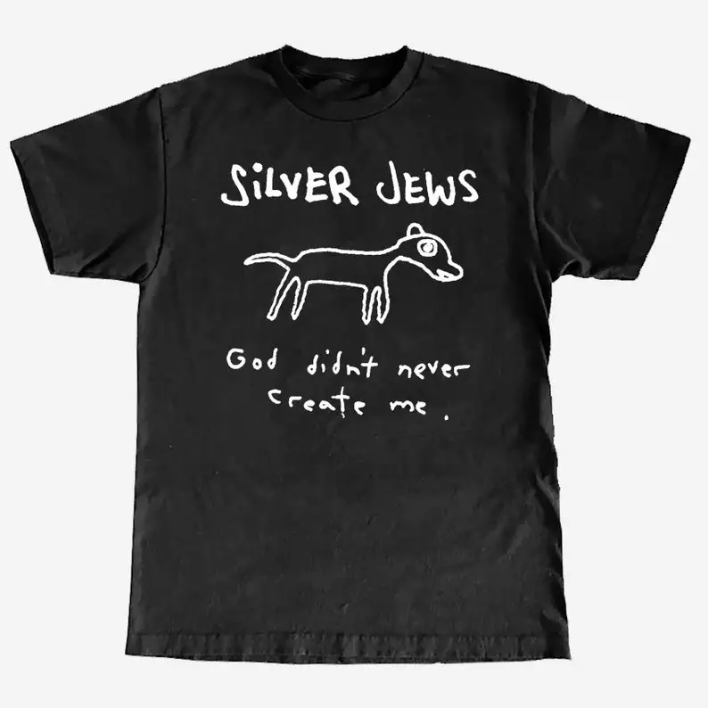 Silver Jews T-Shirt Cotton Tees Short Sleeve T Shirt O-Neck Clothing Summer