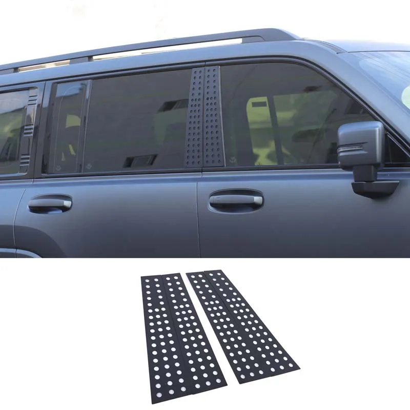 

Декоративная накладка на центральную B-стойку из черного алюминиевого сплава для Haval H9 2024-2025, аксессуары для внешнего тюнинга