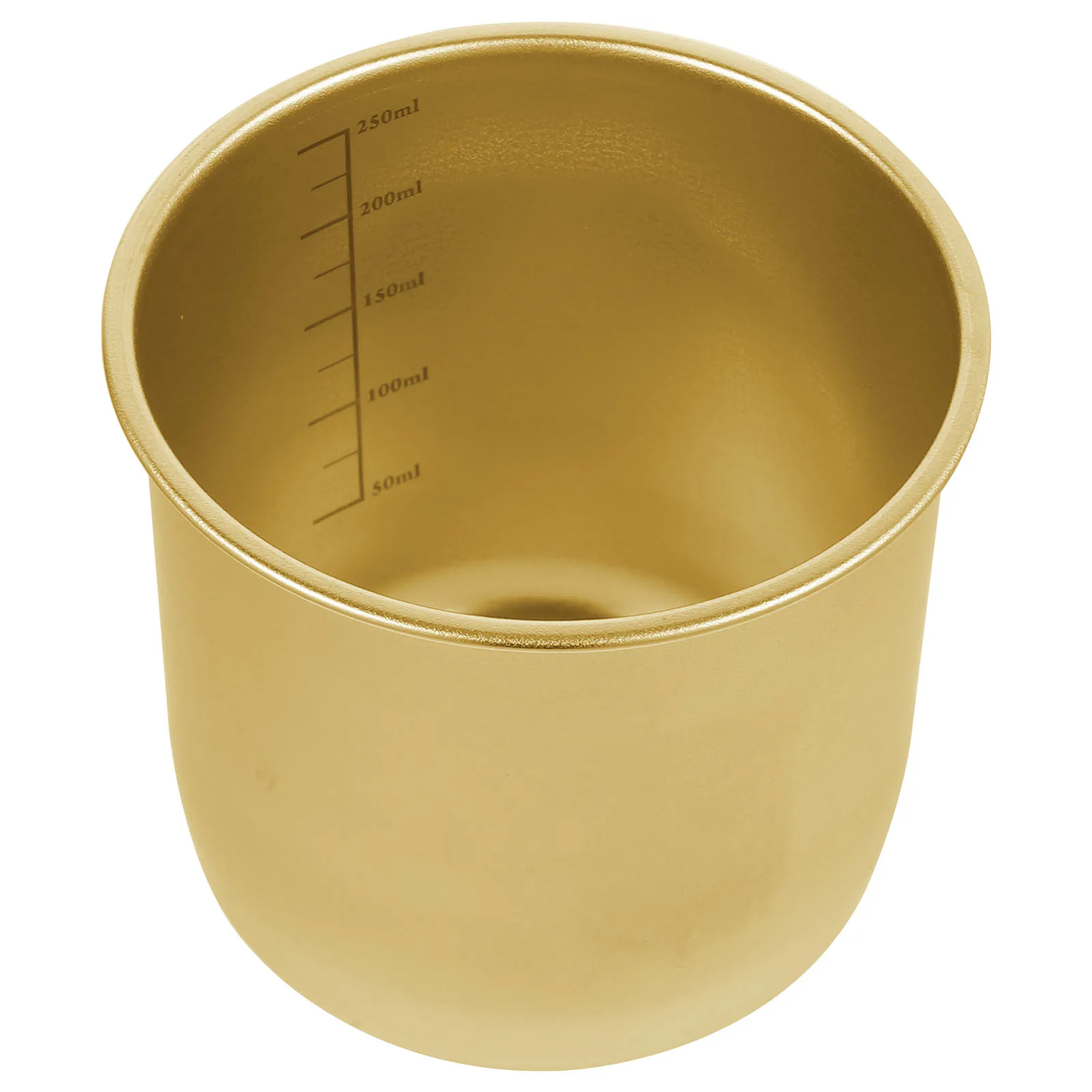 

Measuring Cups Stainless Cooking Grain Rice Measure Kitchen Steel Golden Measures for
