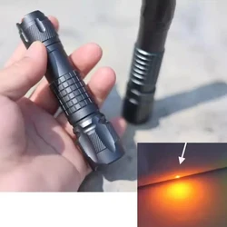 Yellow Light Laser Pointer 591T-10 589nm 591nm 593nm Flashlight Sand Table Indication Halloween Style