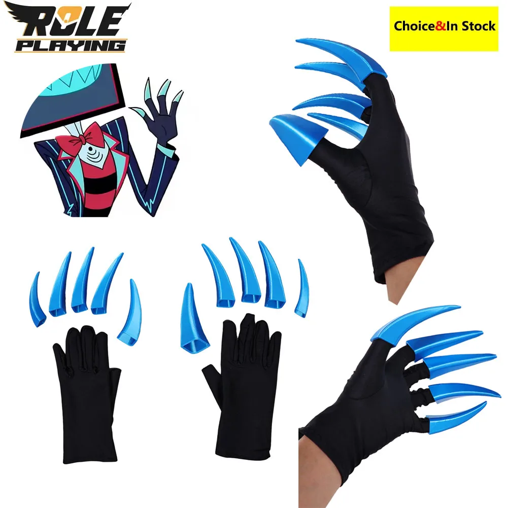 

VOX Gloves Cosplay Fantasy Claw Prop 2025 TV Hell Hotel Costume Disguise Halloween Adult Women Men Roleplay Carnival Party Gifts