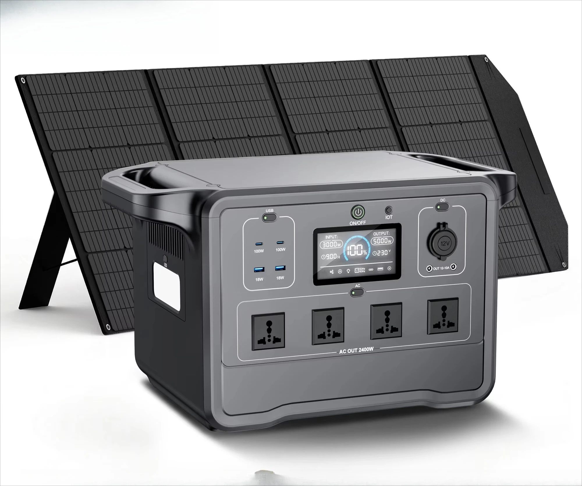 Portable  station LiFePO4   backup with intelligent APP control and UPS function