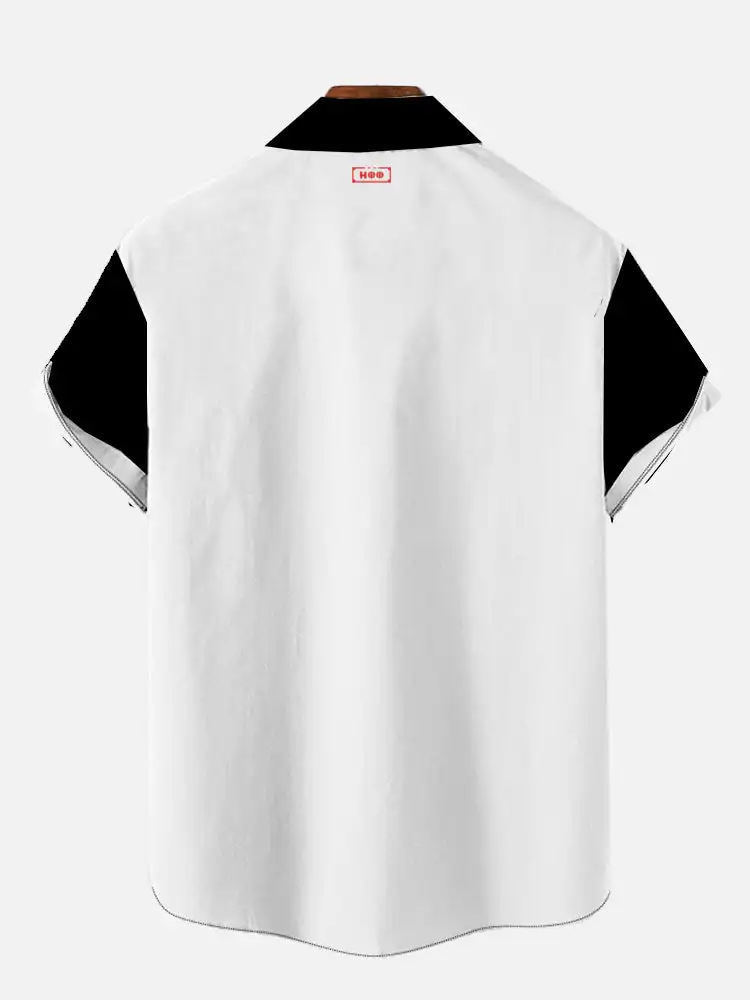 Men\'s fashionable and minimalist shirts 2023 Summer casual short sleeved Hawaii beach shirt vacation trend
