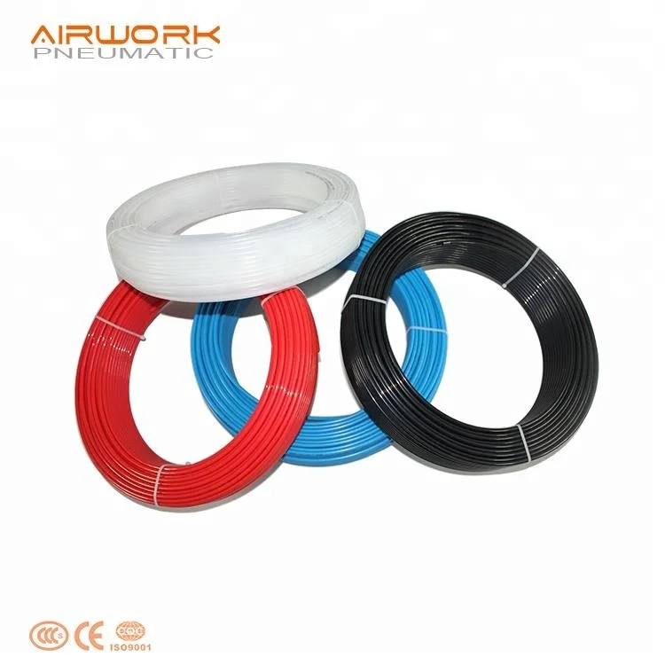 

6x4 12mm 1 4 Pa66 Pneumatic Nylon Foot Feet air Brake Hose Tube Pipe