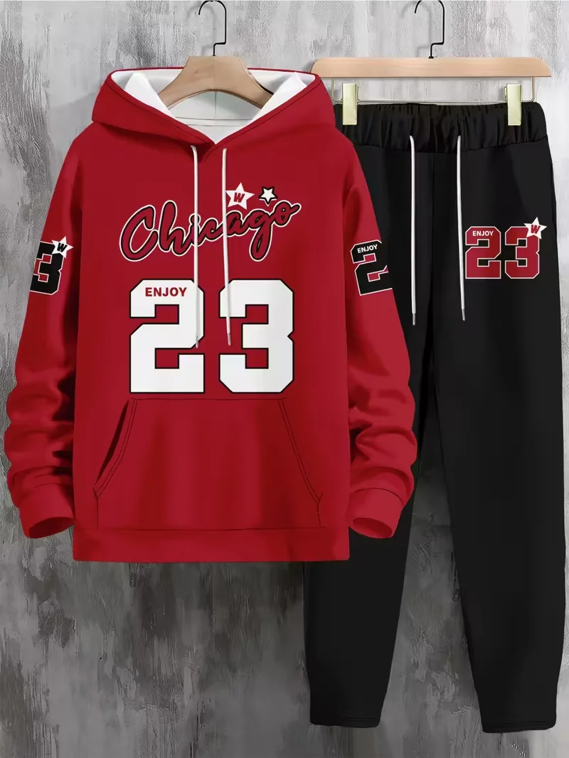 

Мужской комплект с капюшоном, осенне-зимний мужской комплект с капюшоном с цифровым принтом, уличный комплект с капюшоном, быстросохнущие дышащие комплекты с капюшоном