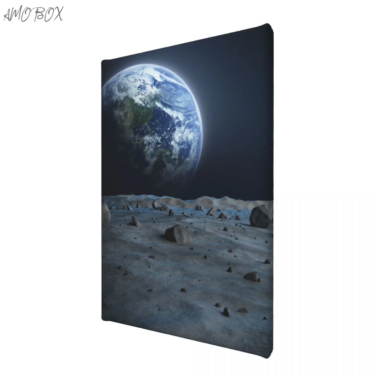 AMOBOX-Unframed Earth Image Decorative Paintings, Wall Art, Room Decoration, 8x12in, 632290050