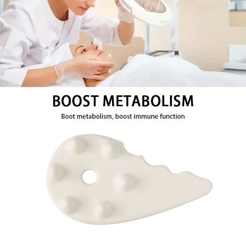 

Ceramics Dolphin Shape Gouache Scraper Facial Gua Sha Tools Neck Massager For Face Lifting Wrinkle Remover Beauty Health